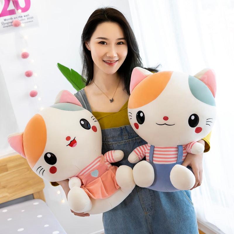 Cute Cat Doll Plush Toy Cat Small Scratching Machine Cloth Doll