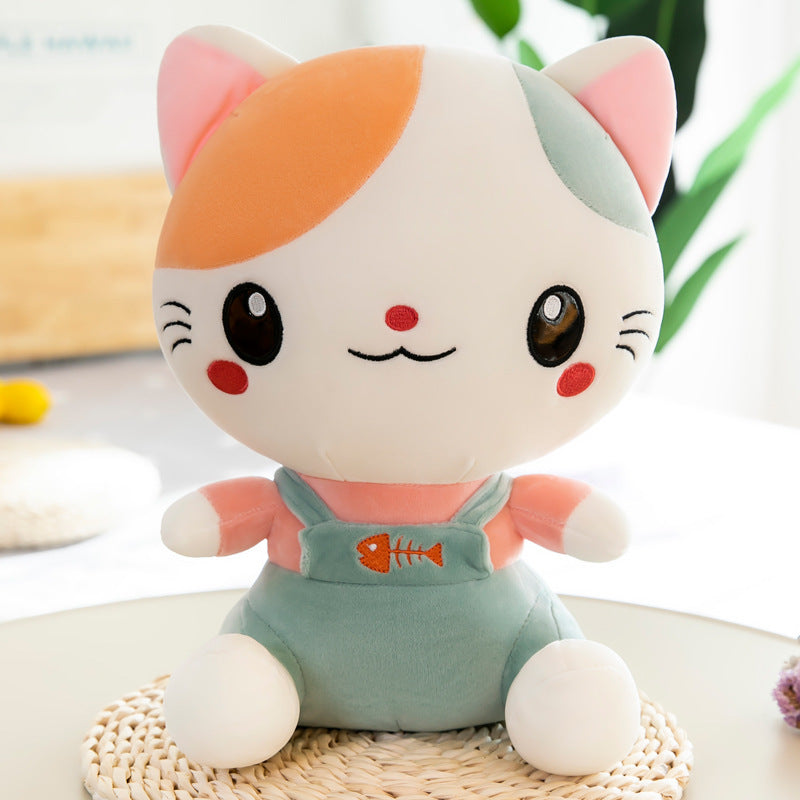 Cute Cat Doll Plush Toy Cat Small Scratching Machine Cloth Doll