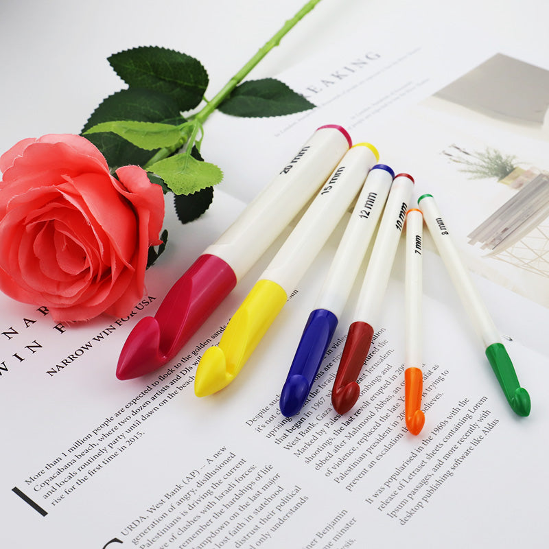 Diy Crochet Tool Kit For Knitting Handmade Woolen Yarn Every Day - LJ Enterprise