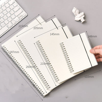 B5 Coil Grid Book Super Thick And Simple High School And College Student Classroom Notebooks Postgraduate Entrance Examination Grid Wrong Question Grid Book