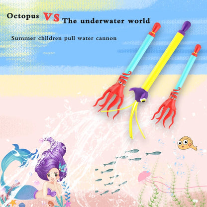 Octopus Water Gun Toys Summer Water Pistol Blaster Shooter - LJ Enterprise