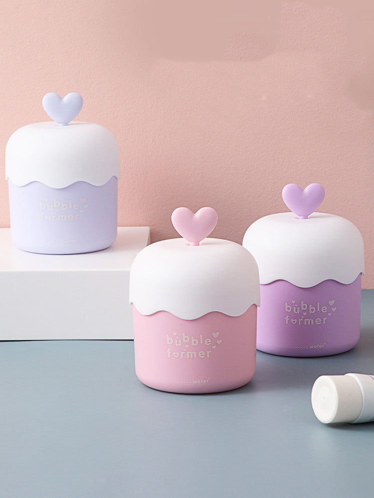 Cute Foamer Portable Foaming Foam Machine Foaming Bottled Bubble Cup