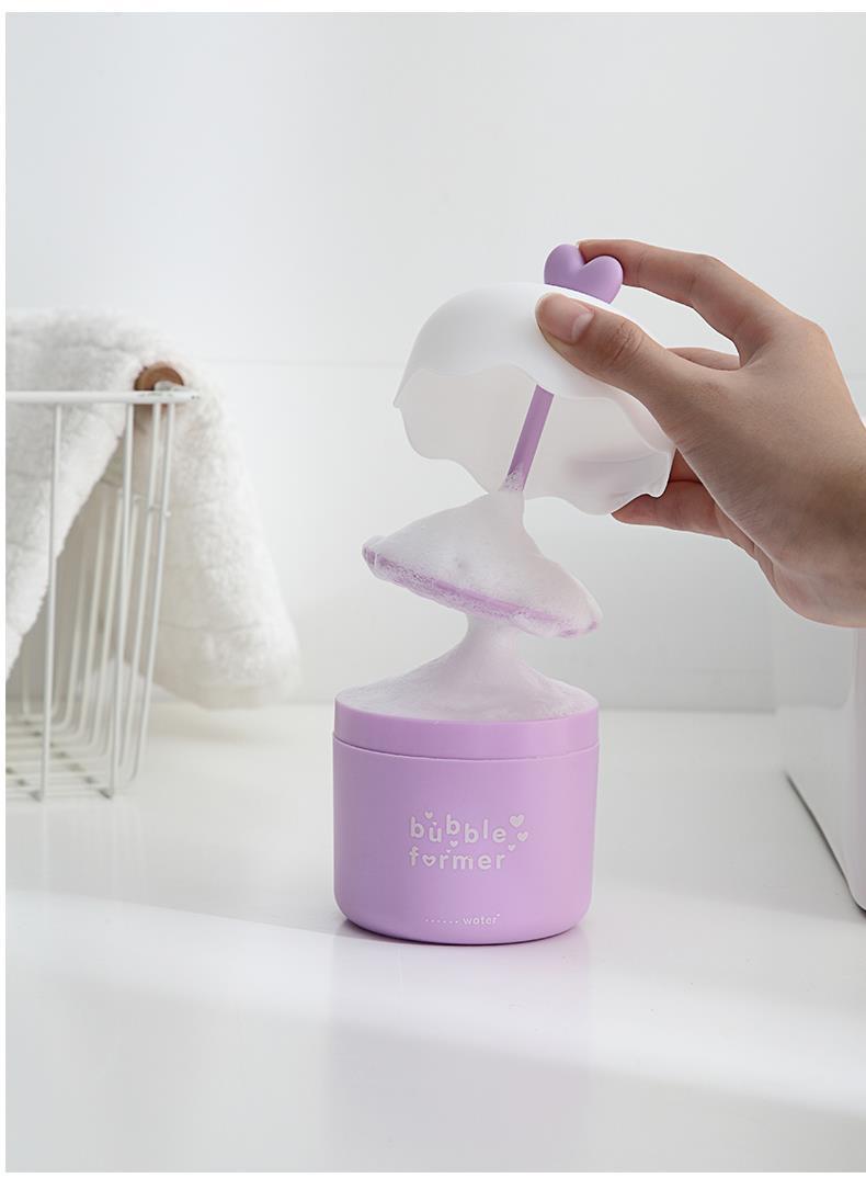 Cute Foamer Portable Foaming Foam Machine Foaming Bottled Bubble Cup