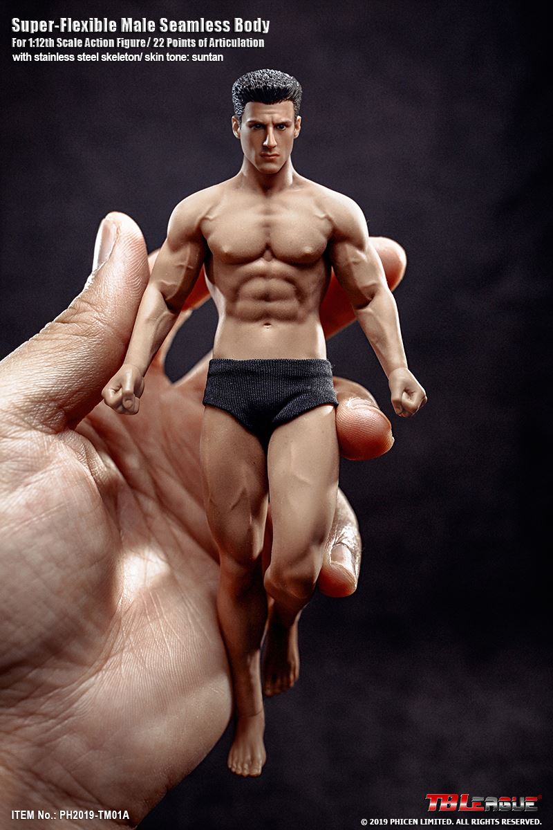 Steel Bone Rubberized Muscular Male Head Sculpture Body Figure Tm01A Tm02A