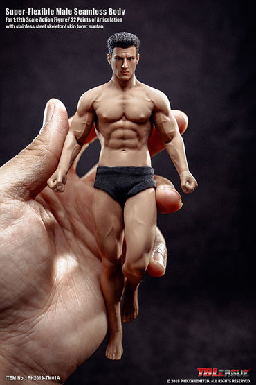 Steel Bone Rubberized Muscular Male Head Sculpture Body Figure Tm01A Tm02A