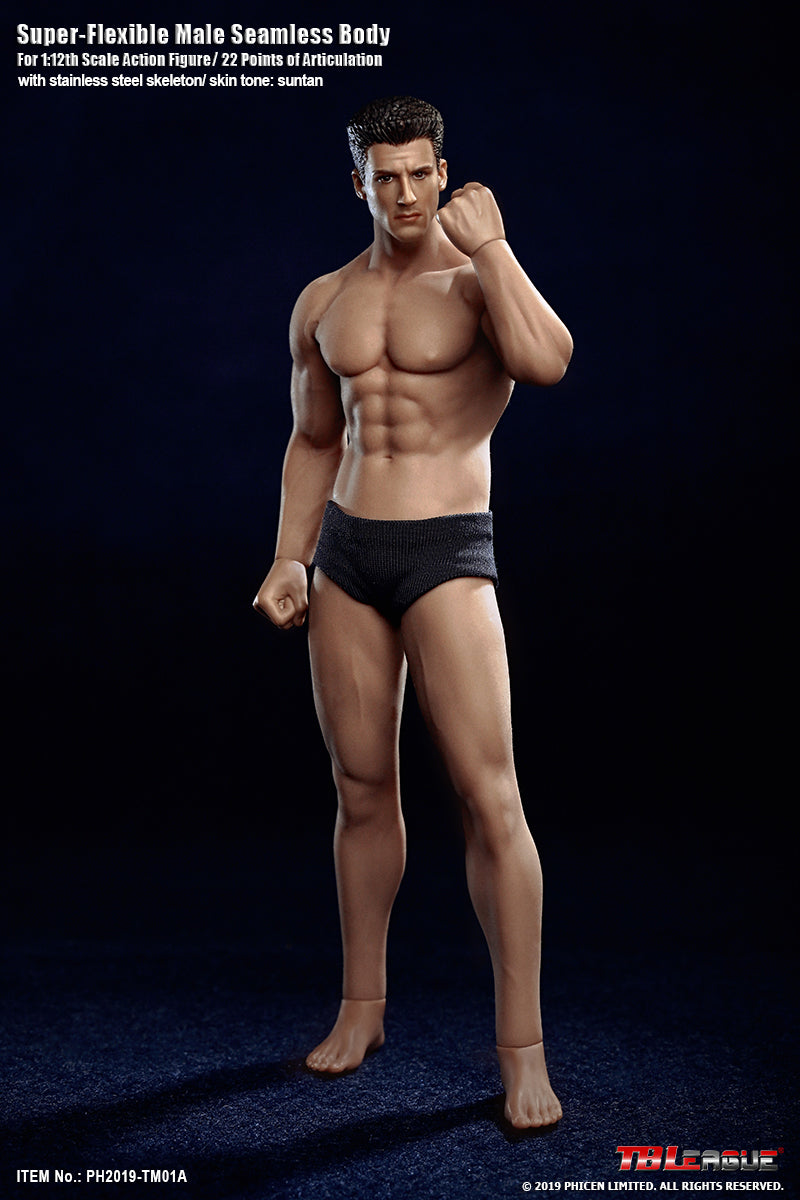 Steel Bone Rubberized Muscular Male Head Sculpture Body Figure Tm01A Tm02A
