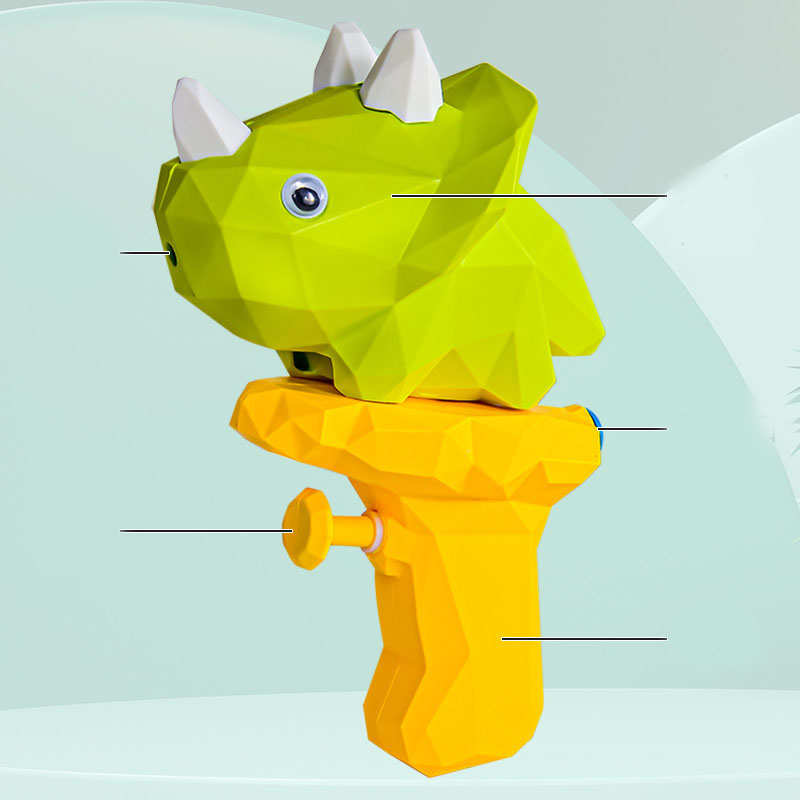 3D Cartoon Dinosaur Shape Outdoor Playing In Water Parent-child Interactive Spray Gun - LJ Enterprise