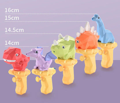 3D Cartoon Dinosaur Shape Outdoor Playing In Water Parent-child Interactive Spray Gun - LJ Enterprise