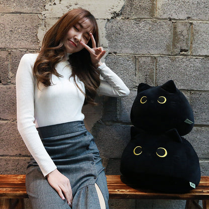 Creative Pillow Black Cat Plush Toy