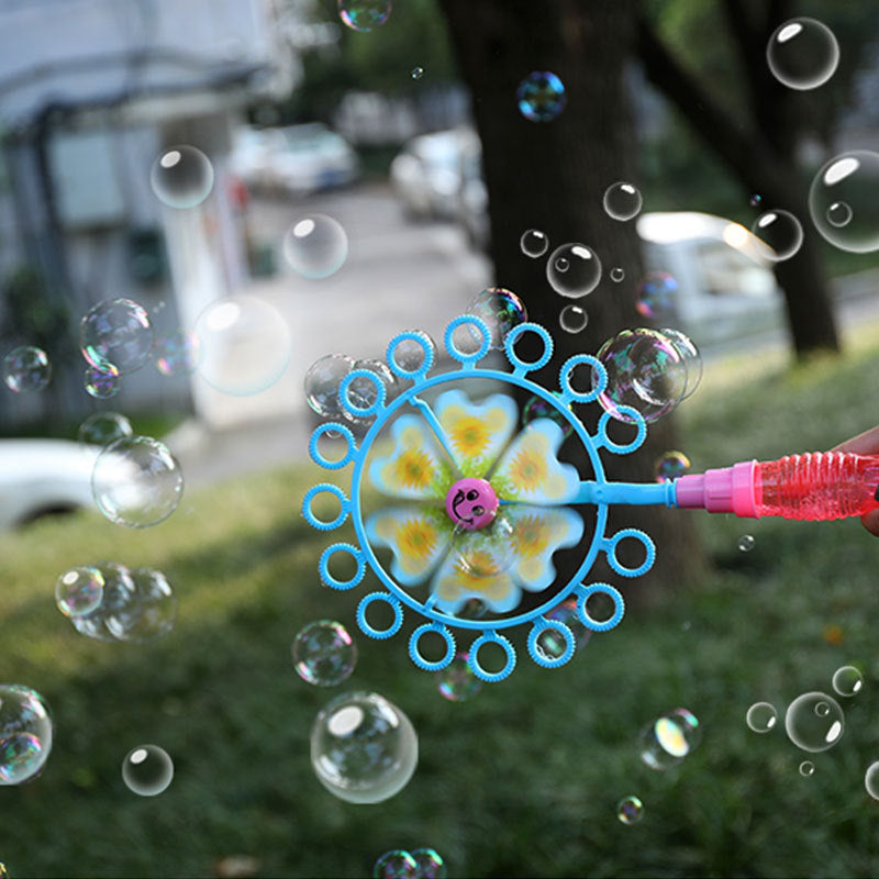 Luminous Windmill Bubble Machine Children'S Toy
