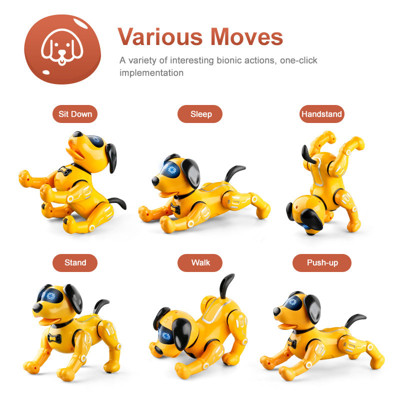 Smart Remote Control Robot Dog Children's Early Educational Toy  Interaction Electronic Sing Pet - LJ Enterprise