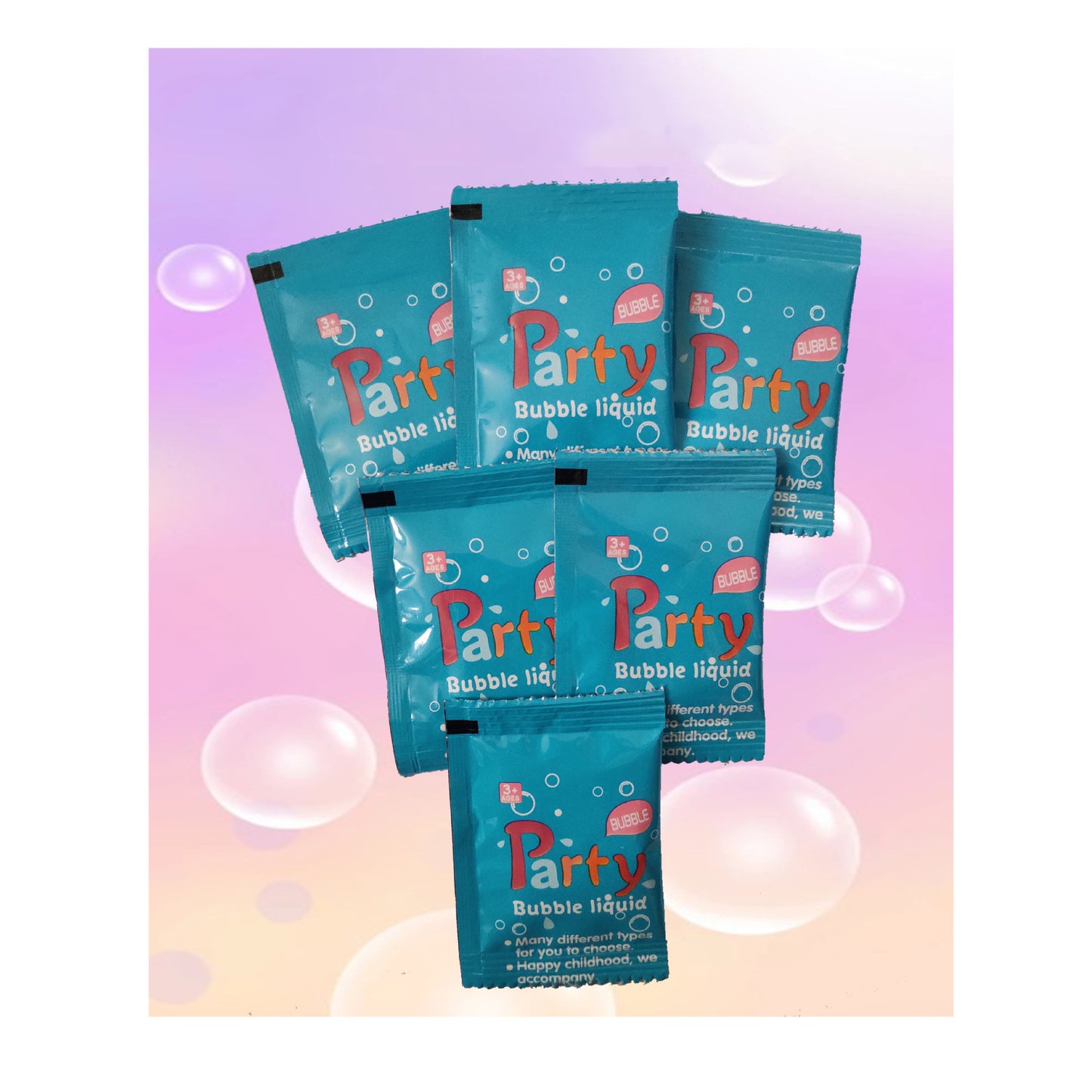 Bubble Gun Stick Machine Replenishing Water Concentrate 10Ml Bag - LJ Enterprise