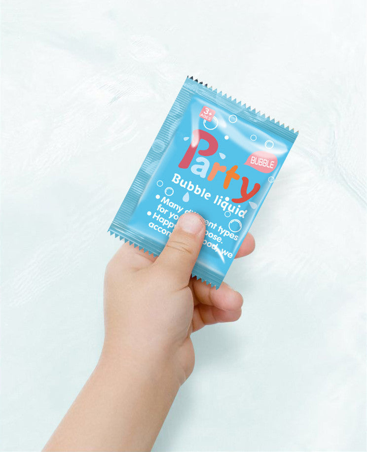 Bubble Gun Stick Machine Replenishing Water Concentrate 10Ml Bag - LJ Enterprise