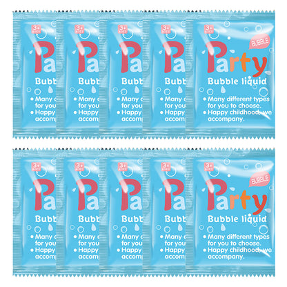 Bubble Gun Stick Machine Replenishing Water Concentrate 10Ml Bag - LJ Enterprise