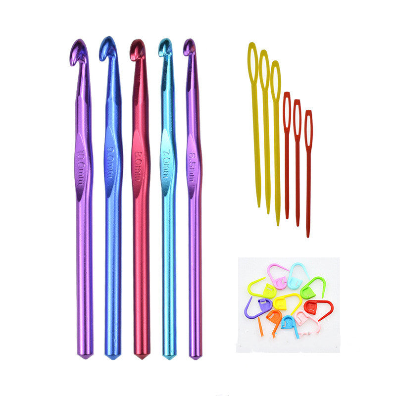 Crochet Hook Set Of 14 Alumina Crochet Hooks Hyuna Style Wool Crochet Tool - LJ Enterprise