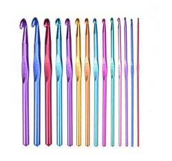 Crochet Hook Set Of 14 Alumina Crochet Hooks Hyuna Style Wool Crochet Tool - LJ Enterprise