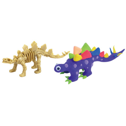 Creative Super Light Clay Puzzle Color Mud Model Diy Handmade Toys Clay Dinosaurs