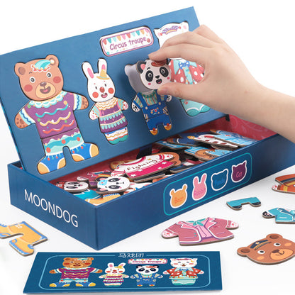 Magnetic Building Block Puzzle For Children's Educational Toys
