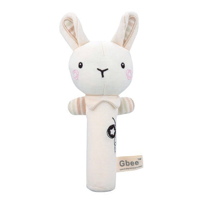 Cotton Round Rattle Stick Baby Soothing Toy For Infants And Toddlers