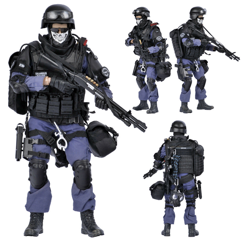 Attack toy soldier model