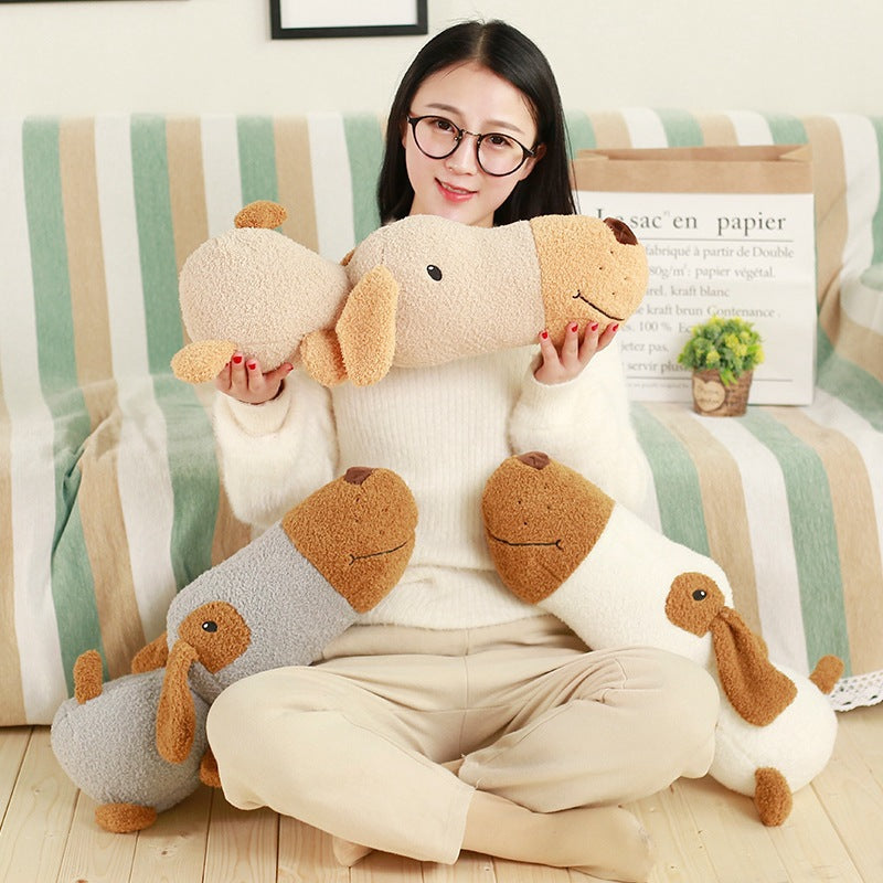 Dog plush doll pillow