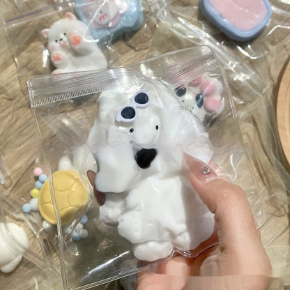 Super Mud Adorable Pet Animal Squeezing Toy Slow Rebound