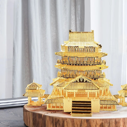 Metal Assembly Model 3D Three-dimensional Ancient Architecture
