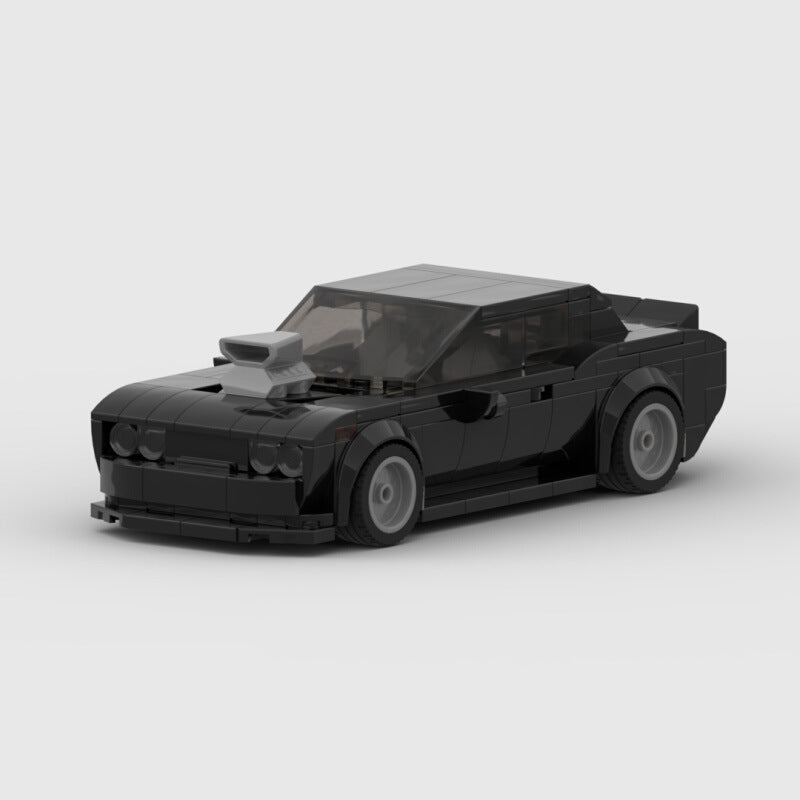Building Blocks Compatible With 8 Grid Super Racing Cars