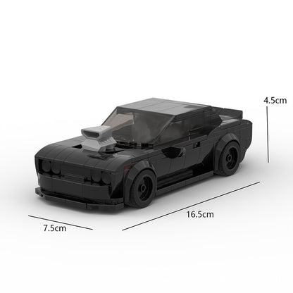 Building Blocks Compatible With 8 Grid Super Racing Cars
