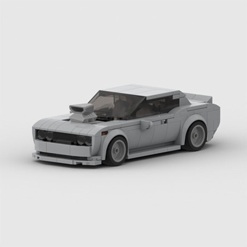 Building Blocks Compatible With 8 Grid Super Racing Cars