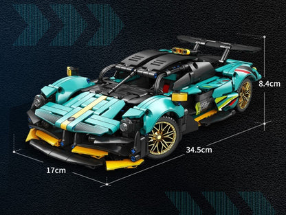 Assembled Super Sports Car Educational Building Blocks Building Blocks Car Model