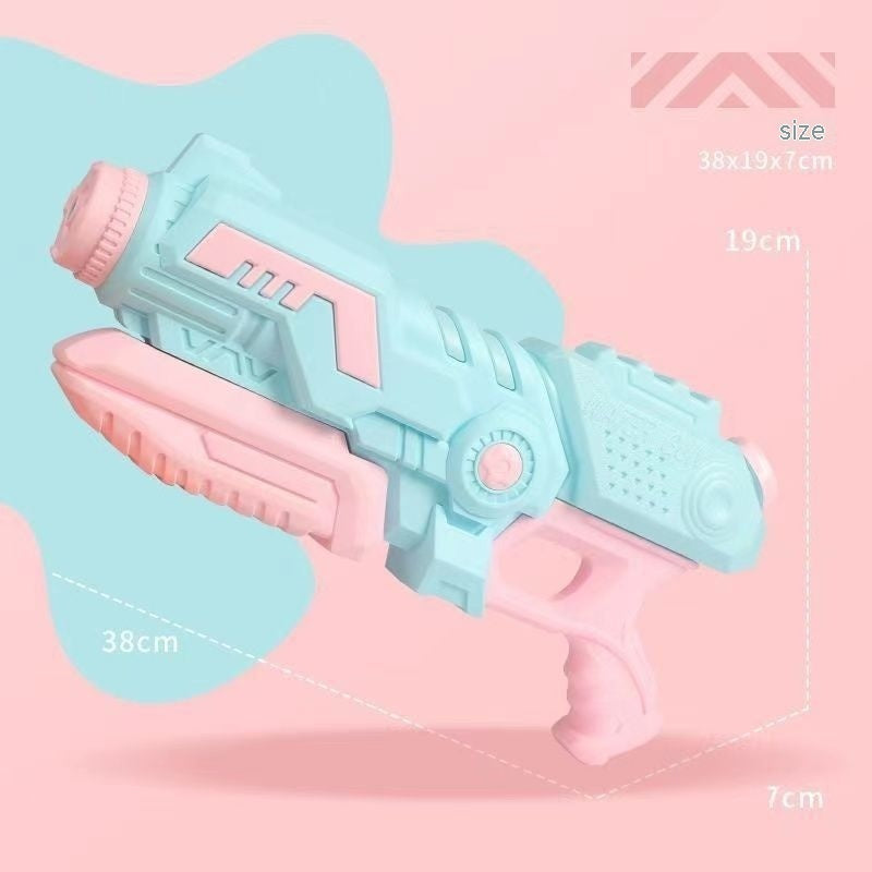 Children's Macaron Color Pull-out Large Capacity Water Gun - LJ Enterprise