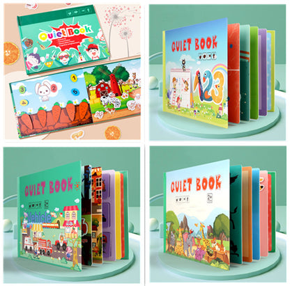 Children's Educational Wooden Books To Read
