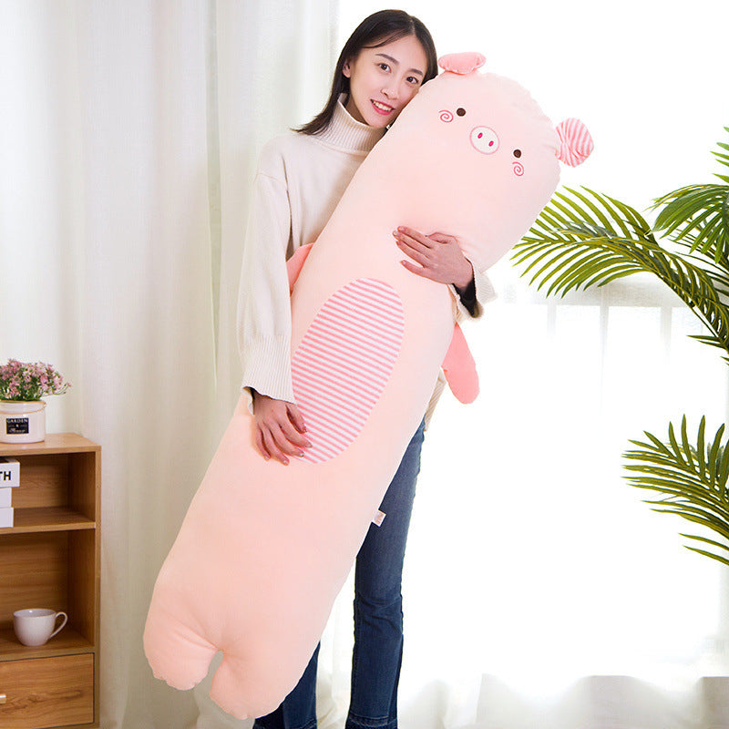 Cartoon animal long pillow