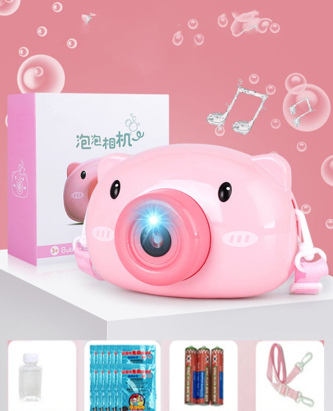 Piggy Bubble Machine