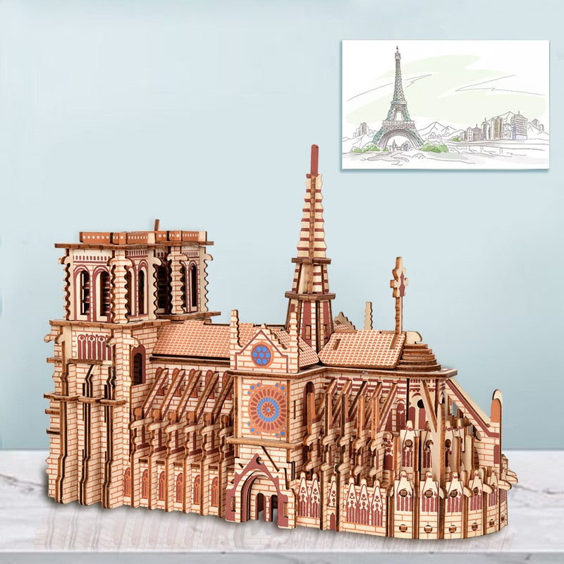 Puzzle adult crafts