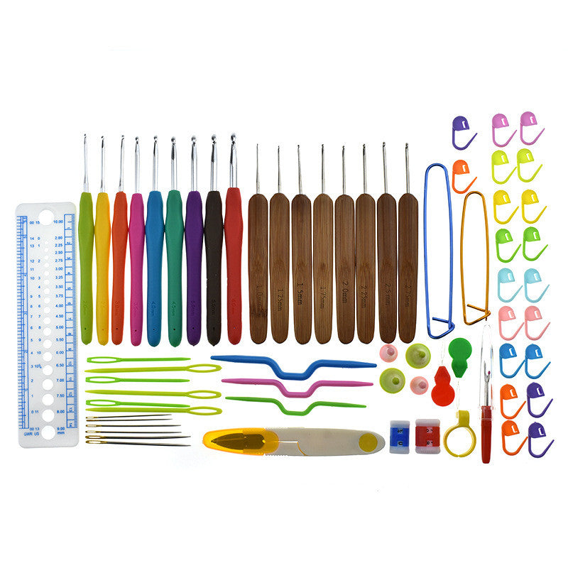 New product crochet bamboo handle crochet set - LJ Enterprise