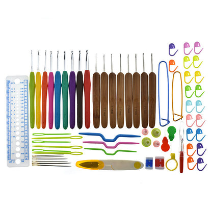 New product crochet bamboo handle crochet set - LJ Enterprise
