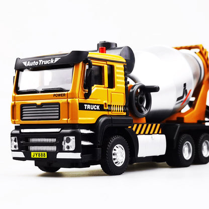 Alloy engineering vehicle toy