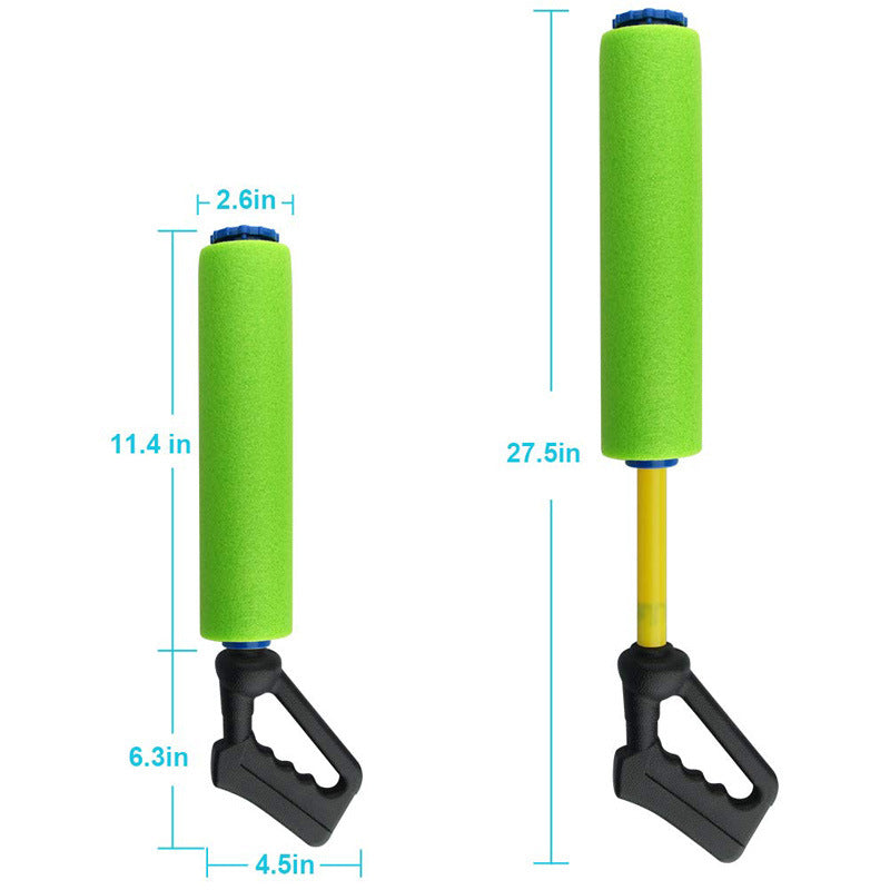 5-hole sponge pumping children's water gun - LJ Enterprise