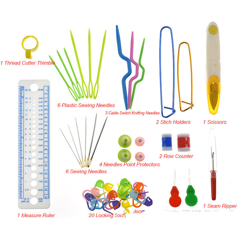 New product crochet bamboo handle crochet set - LJ Enterprise