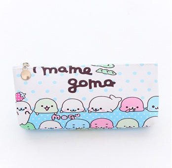 Creative Corner Cute PU Leather Triangle Stationery Bag