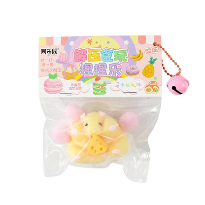TPR Soft Rubber Decompression Toy Hamster Super Soft And Cute