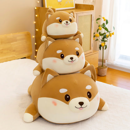 Soft Corgi Shiba Inu Doll Slouch Dog Plush Toy