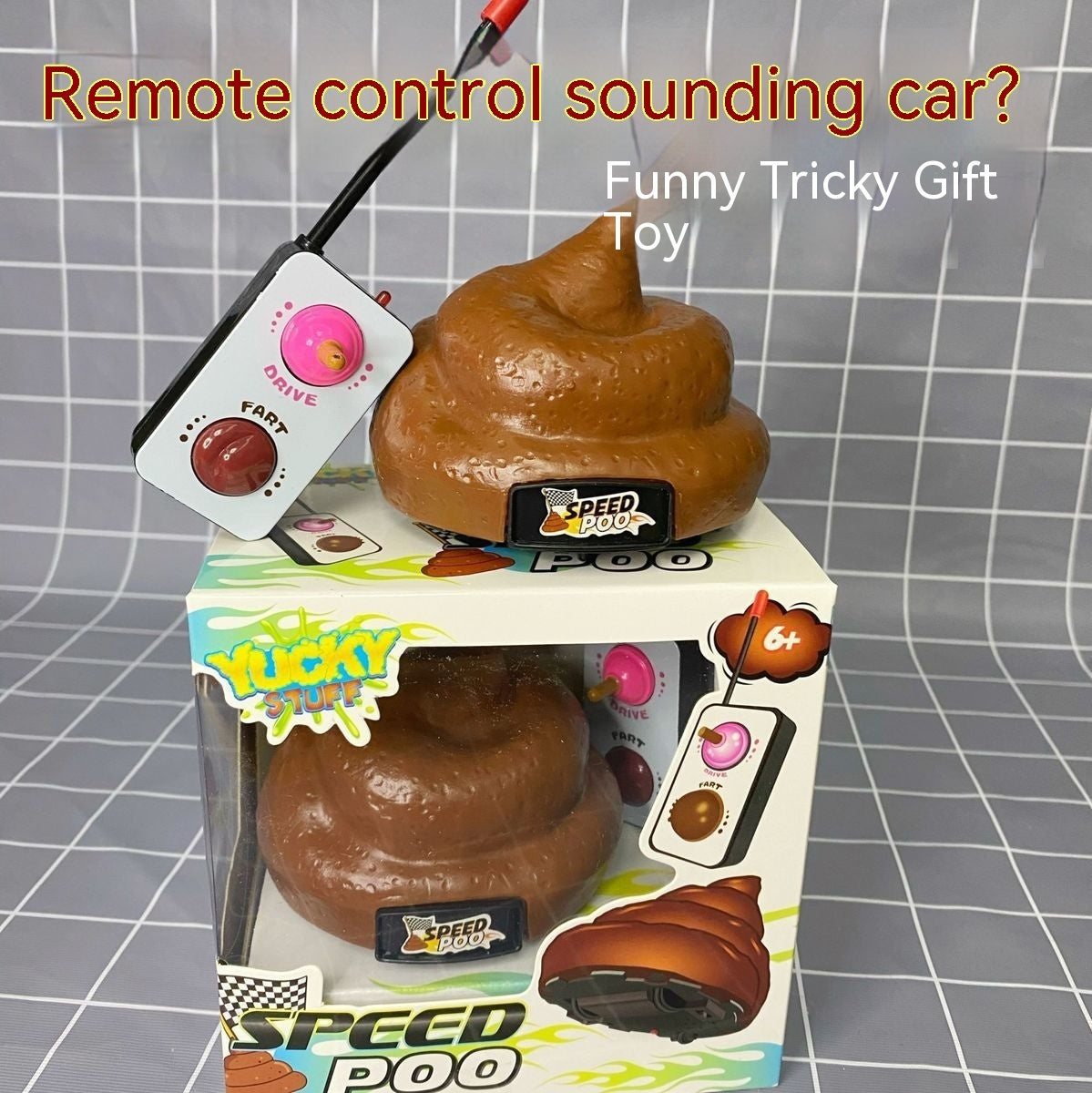 Remote Control Simulation Poop Toy Gift
