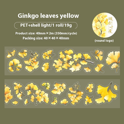 Deciduous Poetry Series Hand Account DIY Decorative Stickers