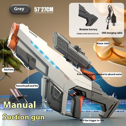 AMT Water Gun Toy One-click       Long Range Water Gun - LJ Enterprise