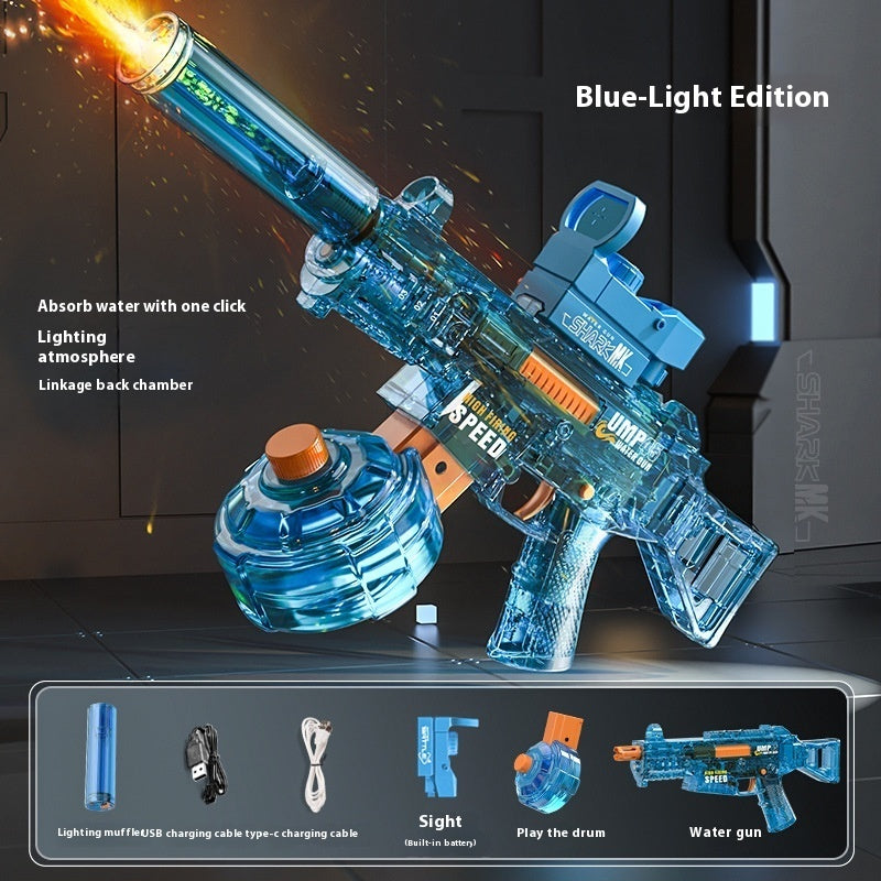 Light UMP45 Electric Water Gun Large Capacity - LJ Enterprise