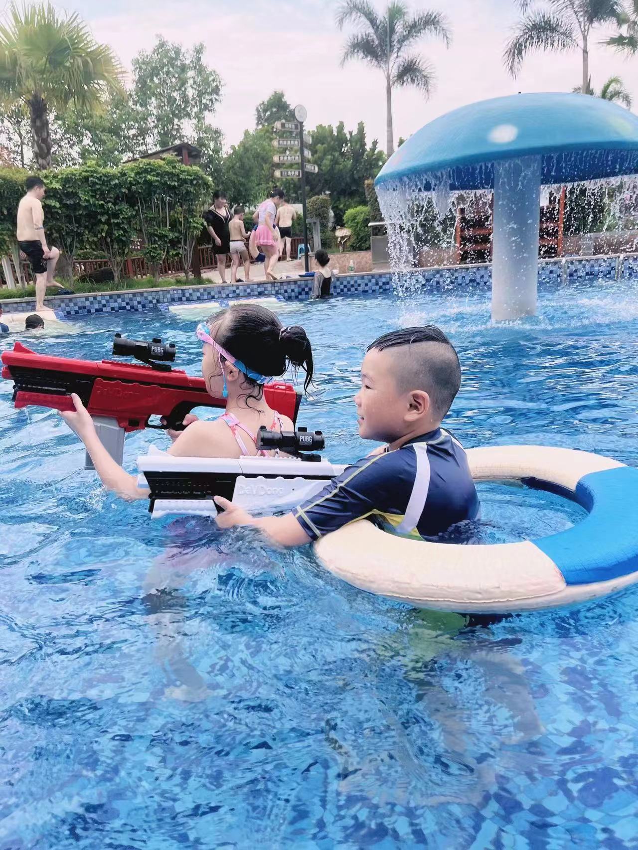 Summer Automatic Electric Water Gun Oversized Toy - LJ Enterprise