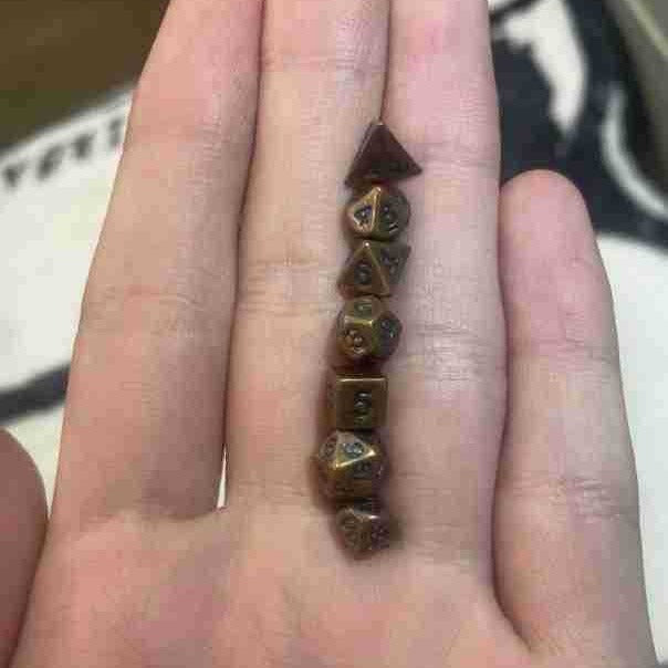 Super Mini 6mm Metal Dice Suit